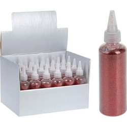 ΣΚΟΝΗ GLITTER 80GR ΜΠΟΥΚΑΛΙ (ΚΟΚΚΙΝΟ)