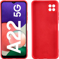 Idol 1991 Velvet Back Cover Red (Samsung Galaxy A22 5G)