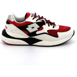 Lotto Athletica Ανδρικά Sneakers Λευκά Κόκκινα 213195-5MF