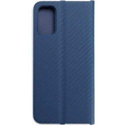 Θήκη κινητού Forcell Luna Book Carbon for Xiaomi Redmi Note 10 5G/ Poco M3 Pro / Poco M3 Pro 5G Blue