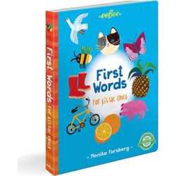 Eeboo Παιδικό Βιβλίο First Words for little ones στα Αγγλικά