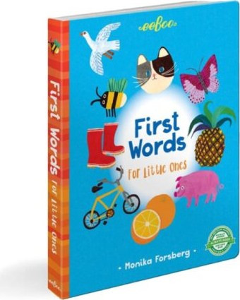 Eeboo Παιδικό Βιβλίο First Words for little ones στα Αγγλικά