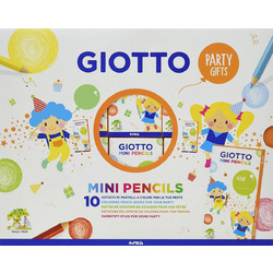 Giotto Mini Party Gifts Ξυλομπογιές Σετ 10x6τμχ