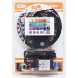 Ταινία LED Τροφοδοσίας USB (5V) RGB Μήκους 2x1.5m Τύπου SMD5050
