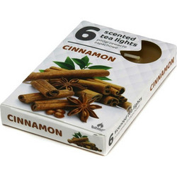 Κερί Ρεσώ Με Άρωμα Cinnamon Σετ 6 Τεμαχίων