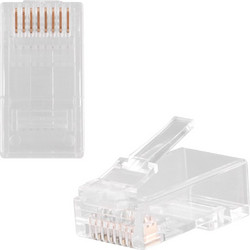 VOLTE-TEL ΦΙΣ ΤΗΛΕΦΩΝΙΚΗΣ ΓΡΑΜΜΗΣ / ΔΙΚΤΥΟΥ RJ45 8P8C UTP CAT C6A MALE 6+2 PIN ΓΙΑ ΣΤΡΟΓΓΥΛΑ ΚΑΛΩΔΙΑ