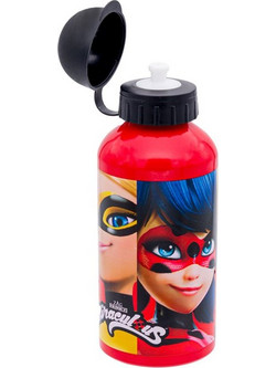 Ladybug Παιδικό Μπουκάλι Αλουμινίου Κόκκινο 500ml
