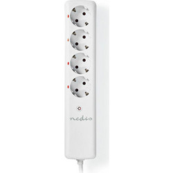 NEDIS RFP410FWT RF Smart Power Strip 4x Schuko Type F 3680 W