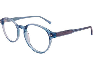 Eyecroxx EC621 Σκελετός Γυαλιών Οράσεως με Clip-On Κοκάλινος Μπλε