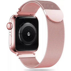 Tech-Protect Milanese Λουράκι Μεταλλικό Rose Gold (Apple Watch 42 / 44 / 45mm)