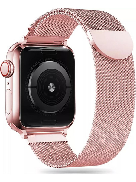 Tech-Protect Milanese Λουράκι Μεταλλικό Rose Gold (Apple Watch 42 / 44 / 45mm)