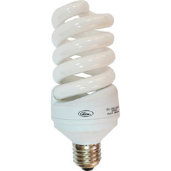 GLOU, Λάμπα Οικονομίας Spiral Cream 20W 24V E27 DC 2700K