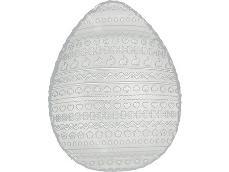 Inart Πιάτα Ρηχά Γυάλινα Λευκά 22cm 6τμχ 1-60-185-0004