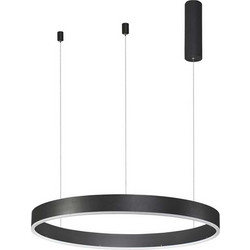 LUCE Sole Motif Κρεμαστό Φωτιστικό Οροφής Μονόφωτο LED Μαύρο 2060480919