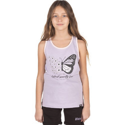 District75 Παιδικό T-Shirt Αμάνικο Λιλά 123KGTA-700-0V8