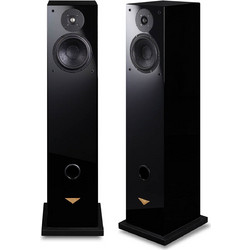 Usher P-711 Ζεύγος Ηχείων Hi-Fi Δαπέδου 160W 2 Δρόμων Black