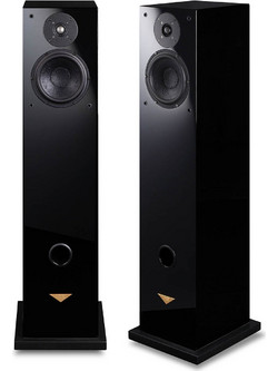 Usher P-711 Ζεύγος Ηχείων Hi-Fi Δαπέδου 160W 2 Δρόμων Black
