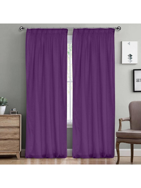 Lino Home Κουρτίνα με Τρέσα 300x295 Line 305 Mauve