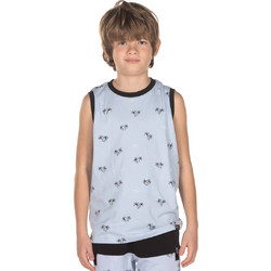 District75 Παιδικό T-Shirt Αμάνικο Γαλάζιο 123KBST-684-0C9