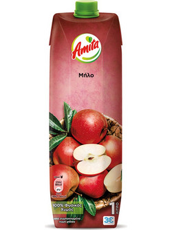 Amita Χυμός Μήλο 1Lt