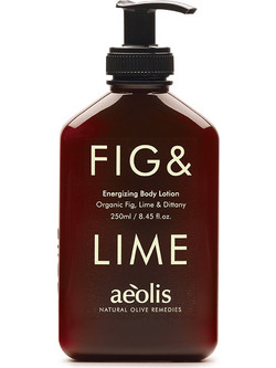 Aeolis Organic Fig Lime & Dittany Of Crete Energizing Ενυδατική Lotion Σώματος 250ml