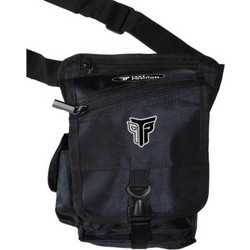 Takeposition Darko Small black logo, Τσαντάκι μέσης μηρού με έχτρα πουγκί νερού, 27Y x 17Π x 7Β, Μαύρο, 962-0010-01