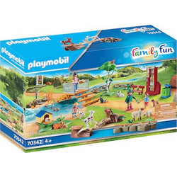 Playmobil Family Fun Ζωολογικός Κήπος με Ήμερα Ζωάκια για 4+ Ετών 70342