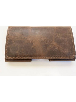 DOMLEATHERS DOMLEATHERS ΔΕΡΜΑΤΙΝΗ ΘΗΚΗ ΚΙΝΗΤΟΥ ΖΩΝΗΣ UNIVERSAL DL712E ΚΑΦΈ