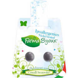 Farma Bijoux Γυναικεία Σκουλαρίκια Καρφωτά με Πέρλα P8C92