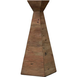 RAVENNA Κηροπήγιο Ξύλινο Pyramide Tall 30 x 30 x 81