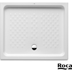 Ντουζιερα Italia 100 x 70 x 10 Παραλληλόγραμμη White A37477D001 Roca