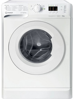 Indesit MTWA 91284 W EE Πλυντήριο Ρούχων 9kg 1200 Στροφών
