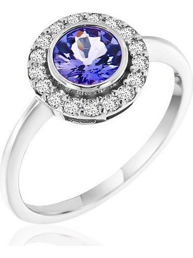 Λευκόχρυσος 14Κ - 0.90ct / 0.30ct