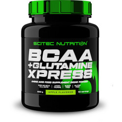 Scitec Nutrition BCAA & Glutamine Xpress Apple 600gr