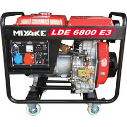 Miyake LDE 6800E3 Γεννήτρια Πετρελαίου Τριφασική με Μίζα 6.8KVA