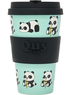 Επαναχρησιμοποιούμενο ποτήρι (R-Pet) Quy Cup Il Panda 400ml RPETBAMB40-493