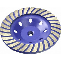 GEKO Δίσκος Διαμαντέ Λείανσης Μπετού Turbo G00378 O125x22.23mm