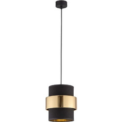 TK Lighting Calisto New 4377 Κρεμαστό Φωτιστικό Οροφής E27 Χρυσό Φ20cm
