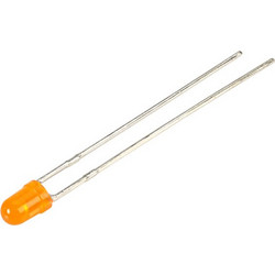 RL321-HO314S Led 3mm πορτοκαλί χρώμα