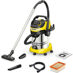 Karcher WD6 P S V-30/6/22/T Σκούπα Υγρών / Στερεών 1300W με Κάδο 30lt 1.628-360.0