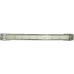 Led μπάρα αλουμινίου μίνι 20cm 3W 24VDC στεγανή IP54 θερμό λευκό φως 200lumen και 9led - 30-3342000