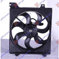 Βεντιλατερ Ψυγειου Κομπλε Βενζινη Kia Rio 05-11 - 094606430
