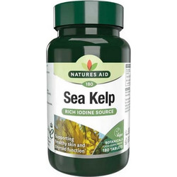 Natures Aid Sea Kelp 180 Ταμπλέτες