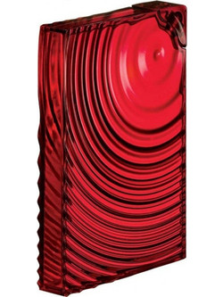 Μπουκάλι Νερού Ripples 29340065 550ml Red Guzzini Acrylic