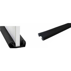 Διπλό Αεροστόπ Πόρτας Μαύρο 95cm Dezel Two - For Home