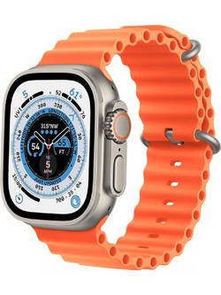 Tech-Protect IconBand Pro Λουράκι Σιλικόνης Orange (Apple Watch 42 / 44 / 45 / 49mm)