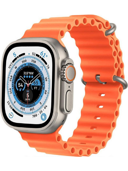 Tech-Protect IconBand Pro Λουράκι Σιλικόνης Orange (Apple Watch 42 / 44 / 45 / 49mm)