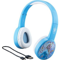 eKids FR-B36VM Disney Frozen 2 Ενσύρματα Παιδικά Ακουστικά On Ear Γαλάζια