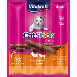 Vitakraft CatStick with Lamb & Turkey 3x18gr