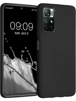 Back Cover Σιλικόνης Μαύρο (Poco M4 Pro 5G)oem